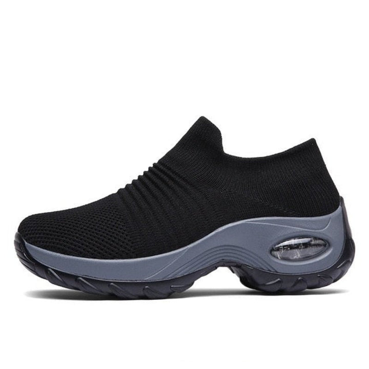 Breathable No-Tie Stretch Shoes – Ultimate Comfort, Effortless Style