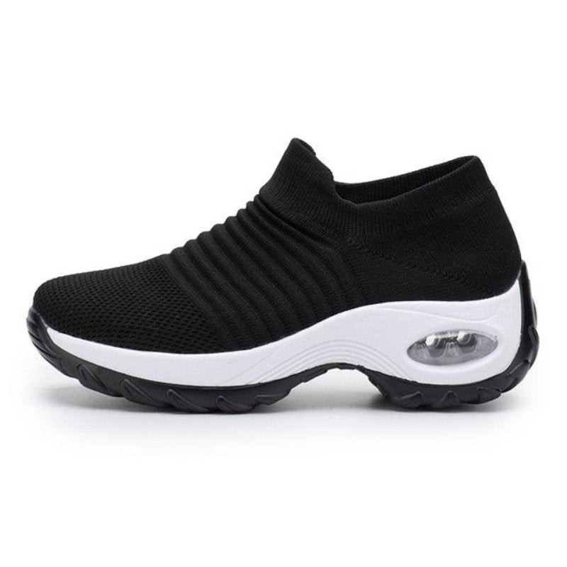 Breathable No-Tie Stretch Shoes – Ultimate Comfort, Effortless Style