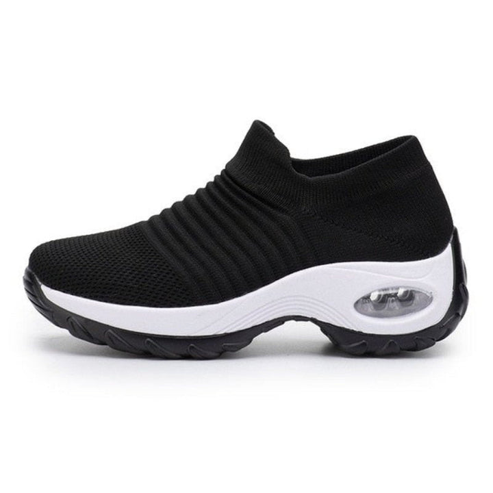Breathable No-Tie Stretch Shoes – Ultimate Comfort, Effortless Style