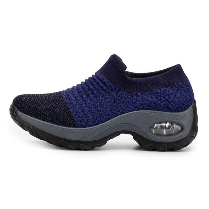 Breathable No-Tie Stretch Shoes – Ultimate Comfort, Effortless Style