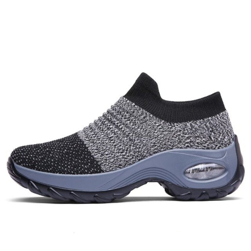 Breathable No-Tie Stretch Shoes – Ultimate Comfort, Effortless Style