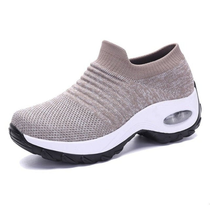 Breathable No-Tie Stretch Shoes – Ultimate Comfort, Effortless Style