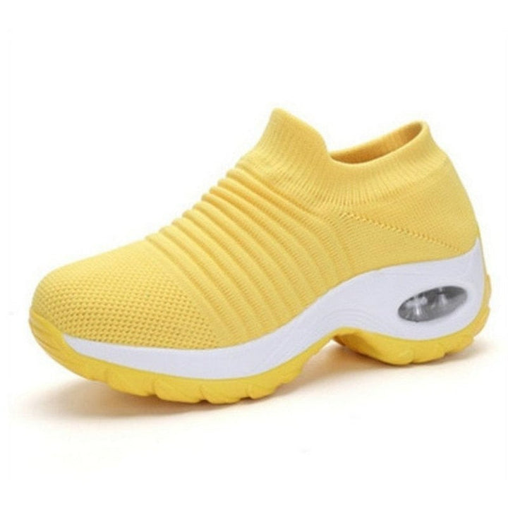 Breathable No-Tie Stretch Shoes – Ultimate Comfort, Effortless Style
