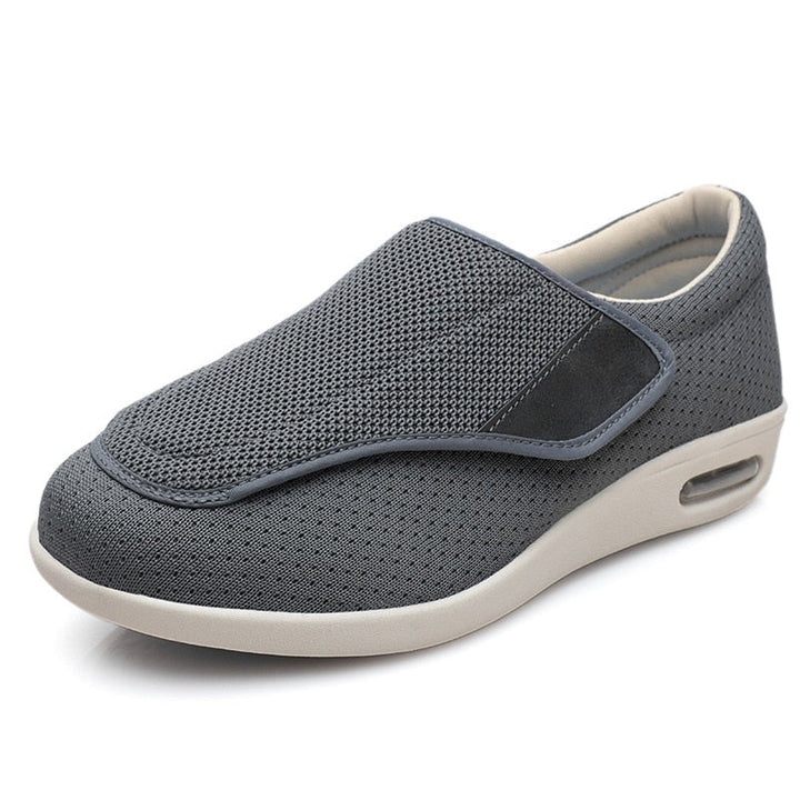 Chloe Stretch No-Tie Wide Shoes with Adjustable Closure
