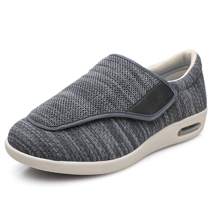 Chloe Stretch No-Tie Wide Shoes with Adjustable Closure