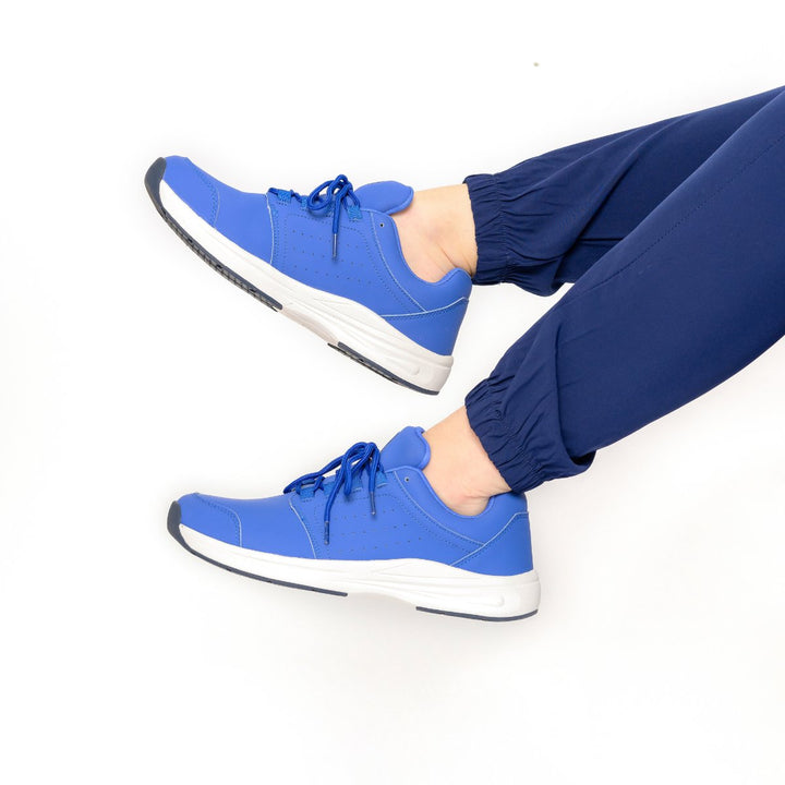 Stride Cushion Work Shoes for Comfort & Pain-Free | Non-Slip, Easy to Clean, Fluid-Resistant