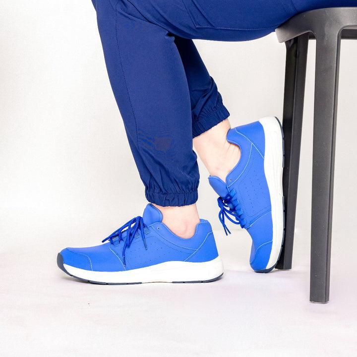 Stride Cushion Work Shoes for Comfort & Pain-Free | Non-Slip, Easy to Clean, Fluid-Resistant