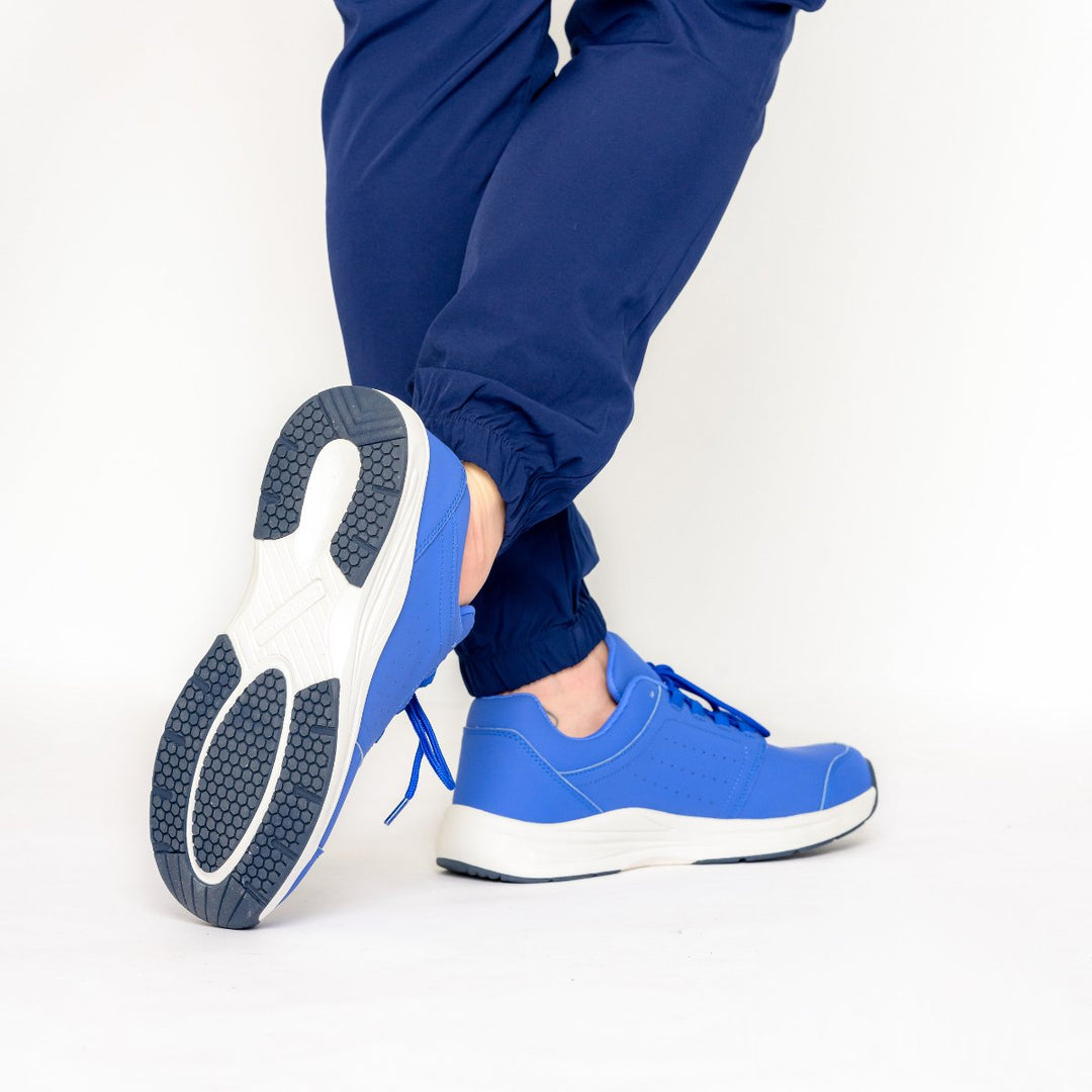 Stride Cushion Work Shoes for Comfort & Pain-Free | Non-Slip, Easy to Clean, Fluid-Resistant