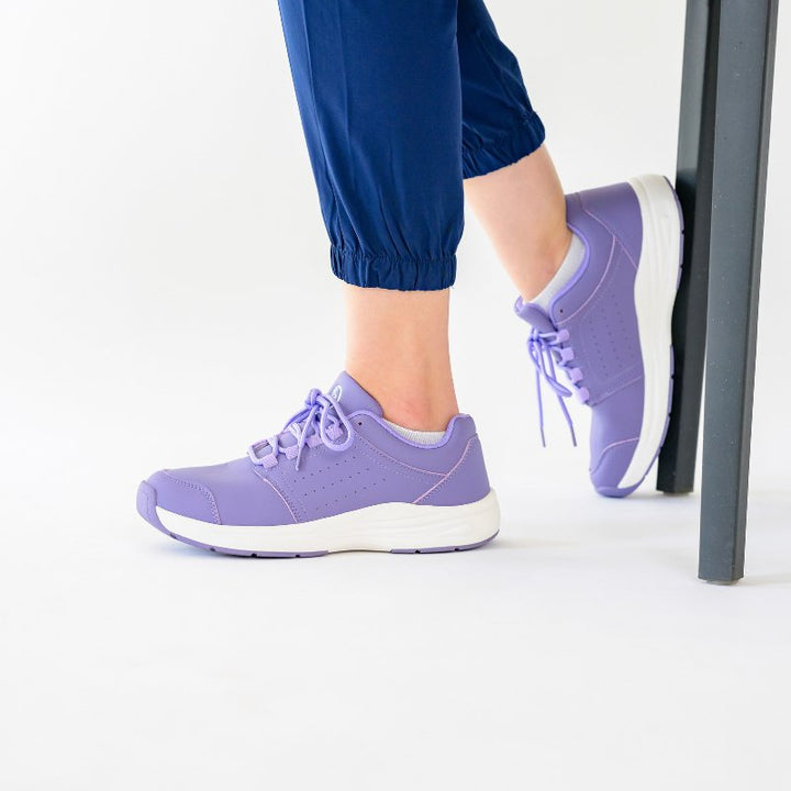Stride Cushion Work Shoes for Comfort & Pain-Free | Non-Slip, Easy to Clean, Fluid-Resistant