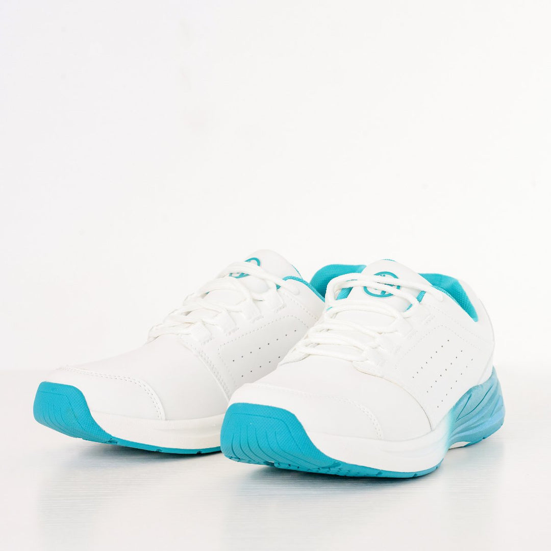 Stride Cushion Work Shoes for Comfort & Pain-Free | Non-Slip, Easy to Clean, Fluid-Resistant