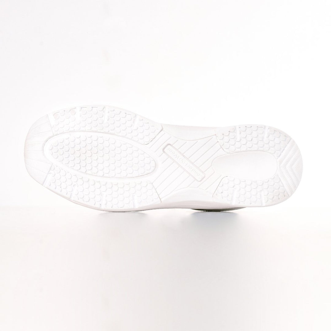 Stride Cushion Work Shoes for Comfort & Pain-Free | Non-Slip, Easy to Clean, Fluid-Resistant