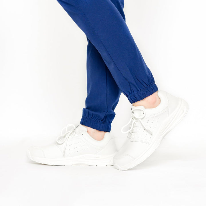 Stride Cushion Work Shoes for Comfort & Pain-Free | Non-Slip, Easy to Clean, Fluid-Resistant