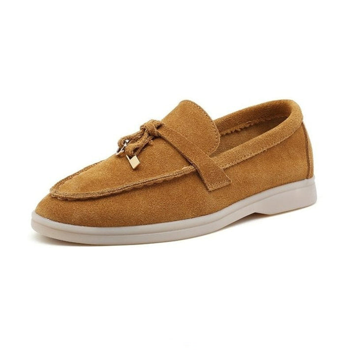 Suede Low-Cut Ortho Loafers – Everyday Elegance with Pain-Free Comfort